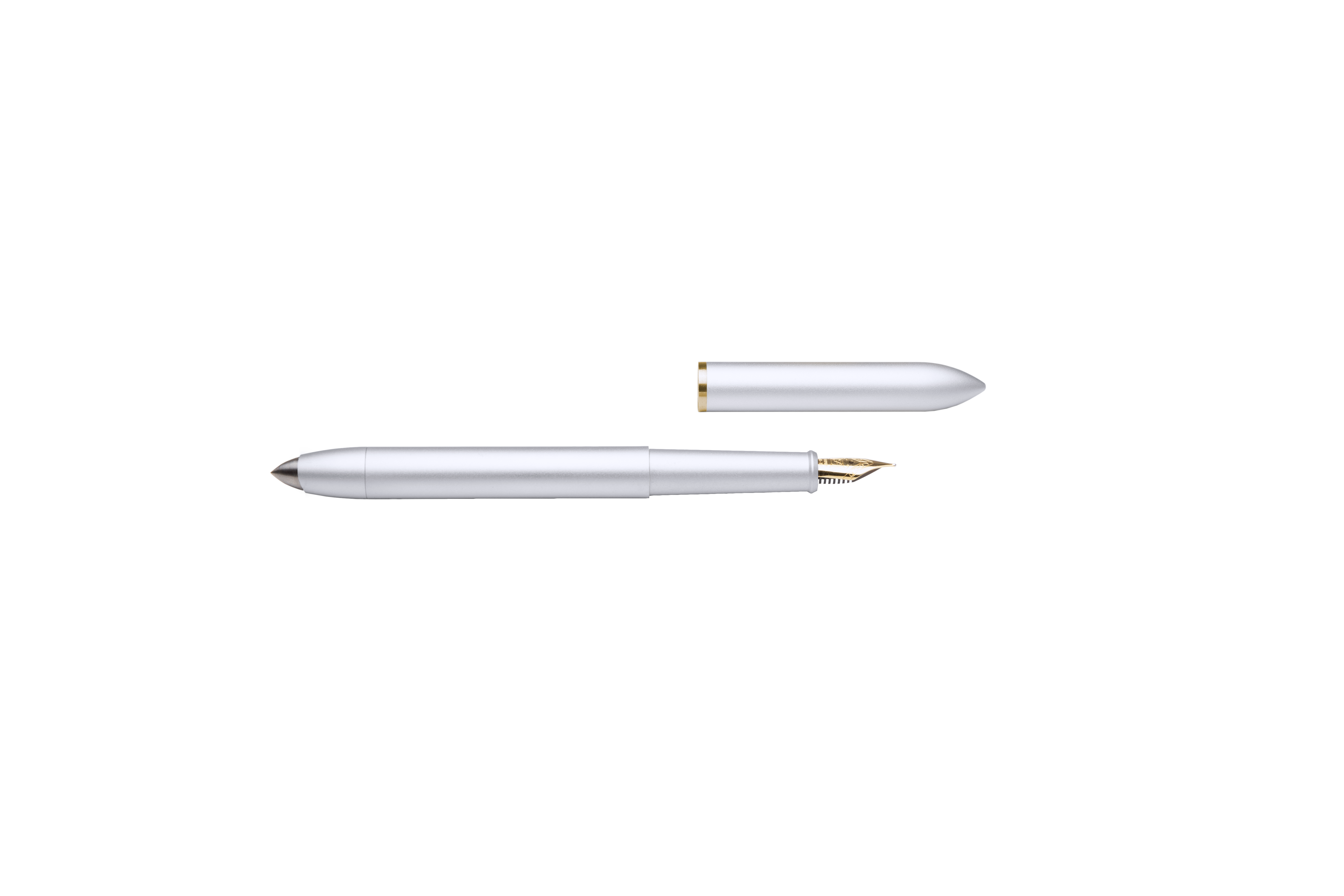 fountain and rollerball pen 2-in-1 hoverpen future forest silver 18k#45031769669935