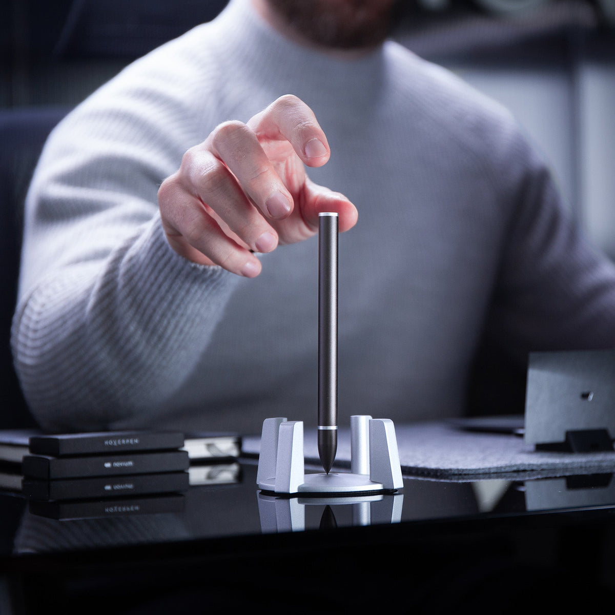 The original gravity-defying pen - Hoverpen by Novium