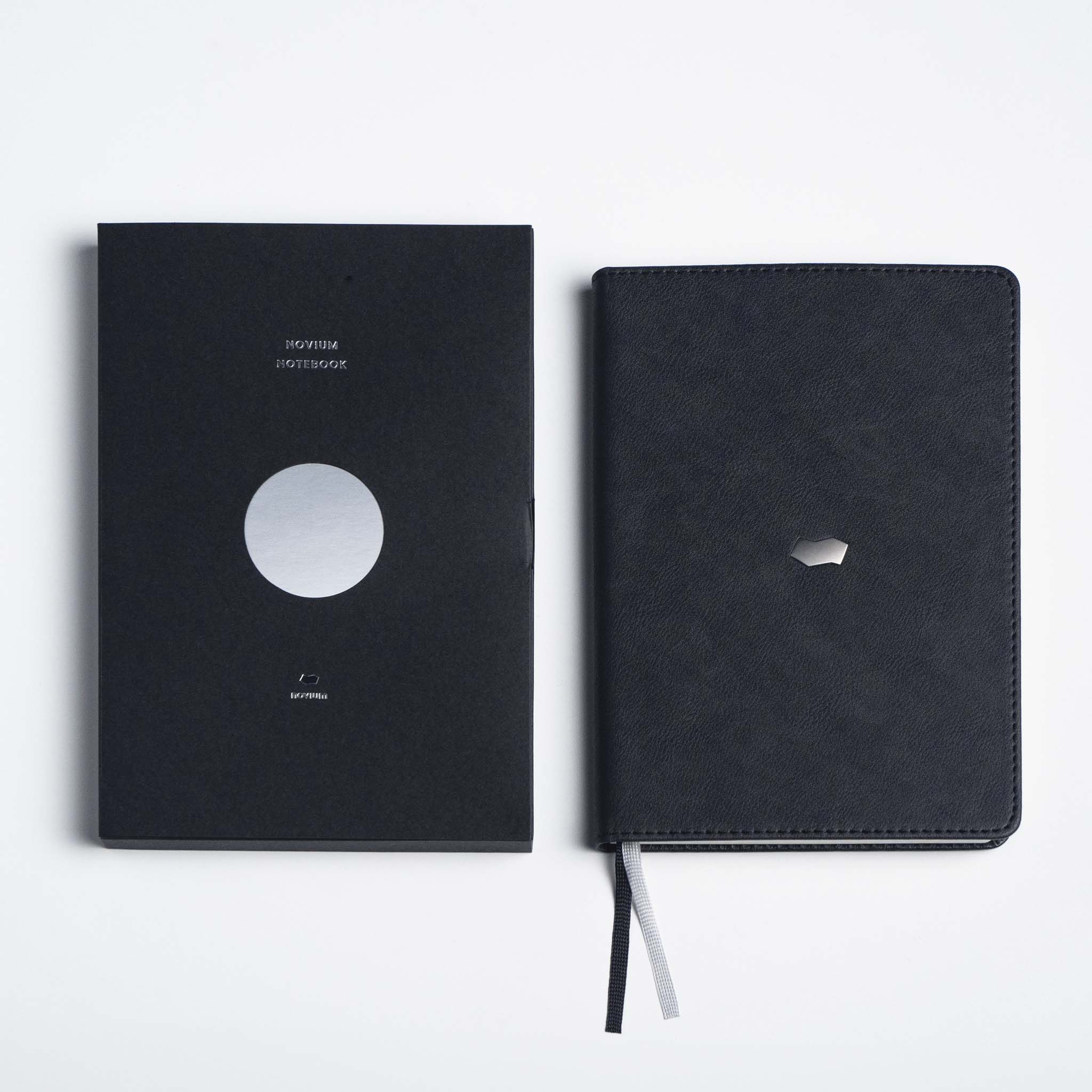 novium hard cover notebook