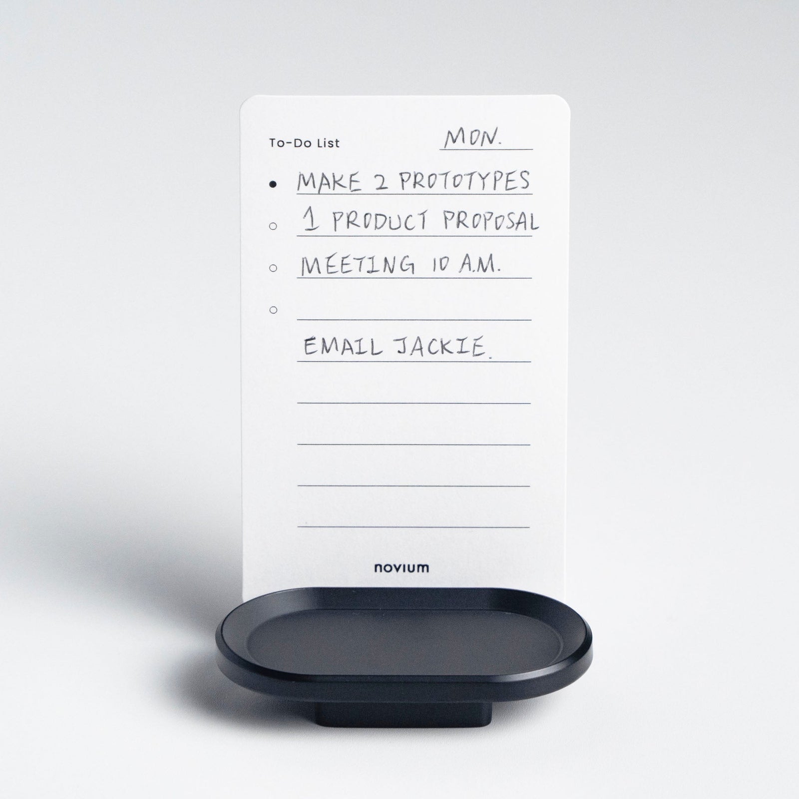 SINGLE PUGMARK DESK CARD HOLDER main image 1